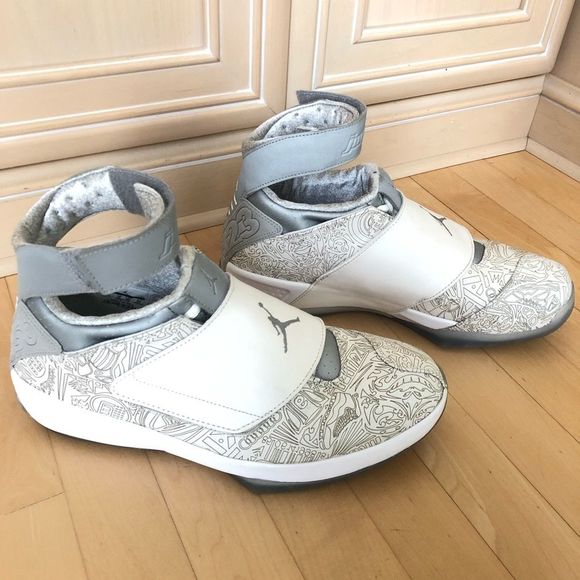 Air Jordan 20 Retro 30th Anniversary Laser Sneakers - Picture 2 of 16